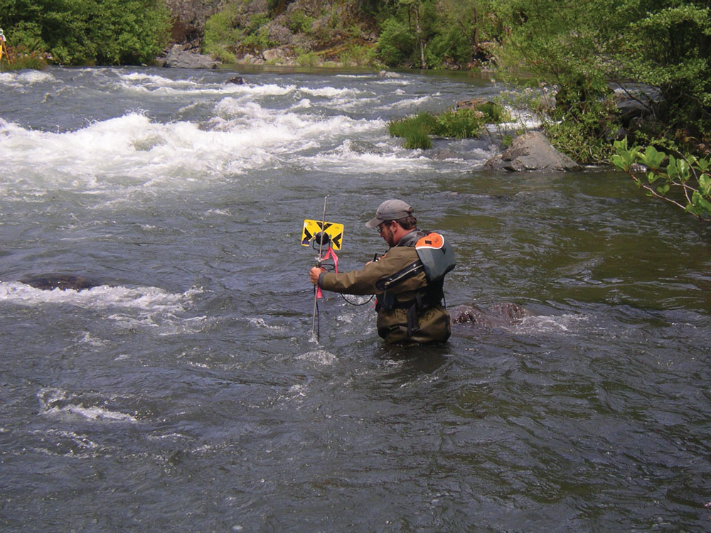 Flow monitoring on the McCloud River