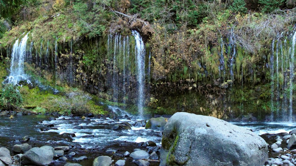 Northeast Region - Mossbrae Falls in the Upper Sacramento River watershed