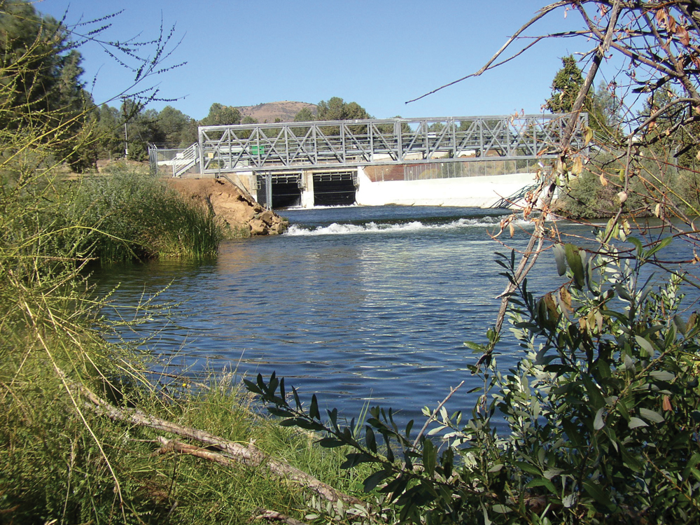 Irrigation tailwater discharge to Fall River