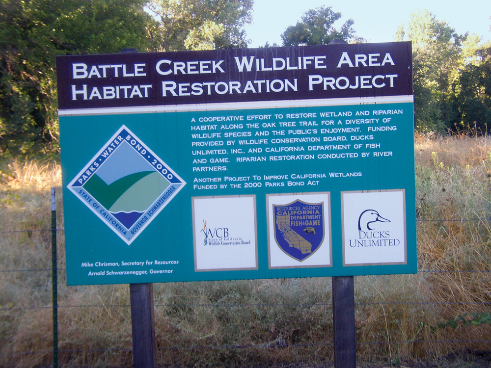 Battle Creek Habitat Improvement Project