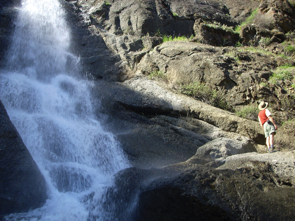 Zim Zim Falls, Putah Creek headwaters