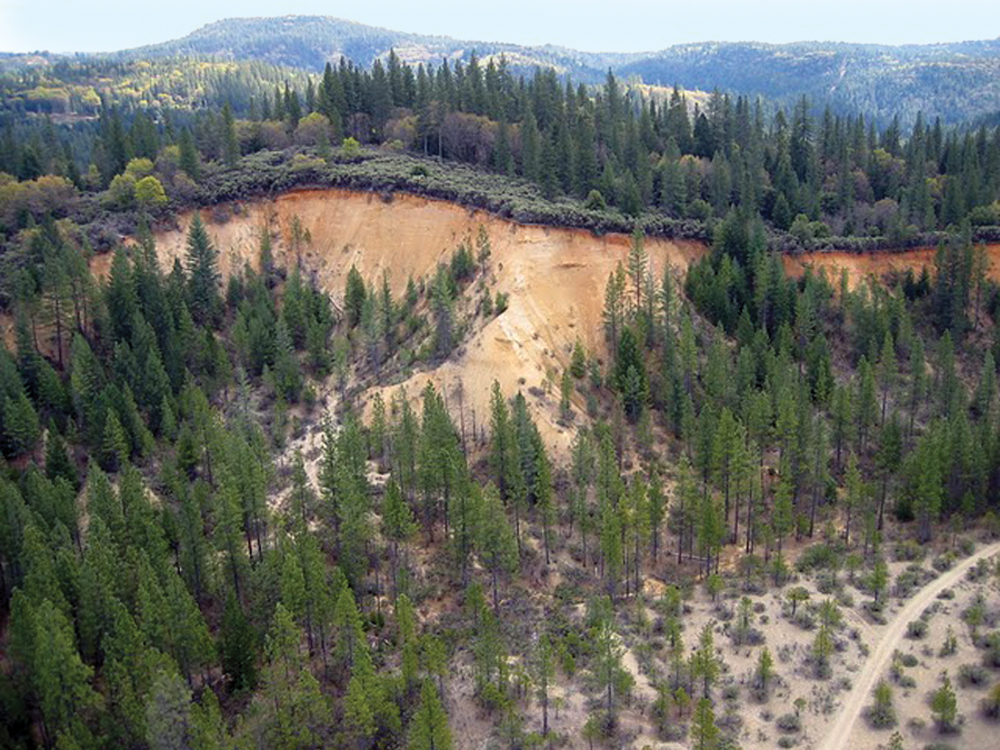 Erosion from historic mining contributes to instream sediment problems