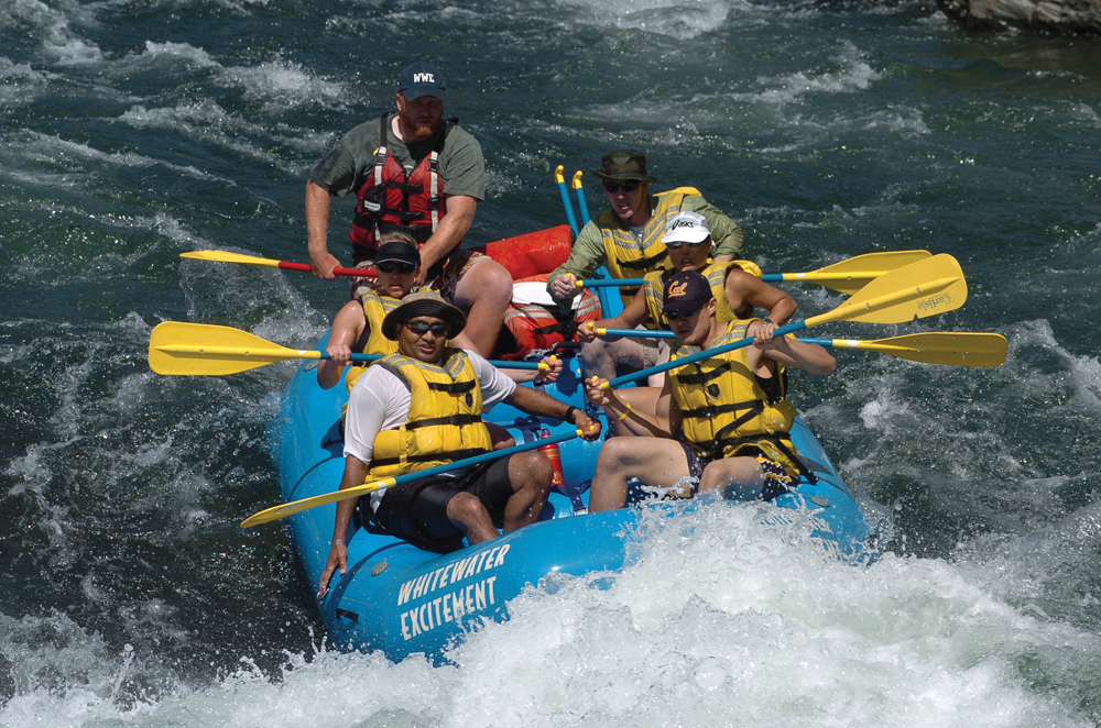 Whitewater Rafting on the upper American