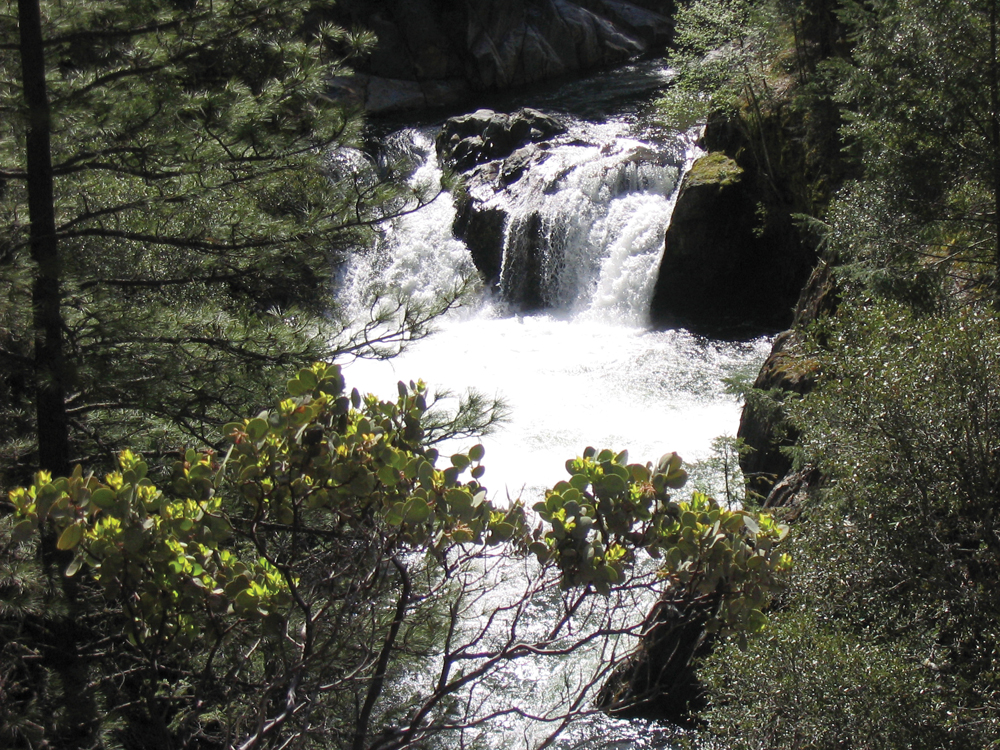 Yuba River waterfall