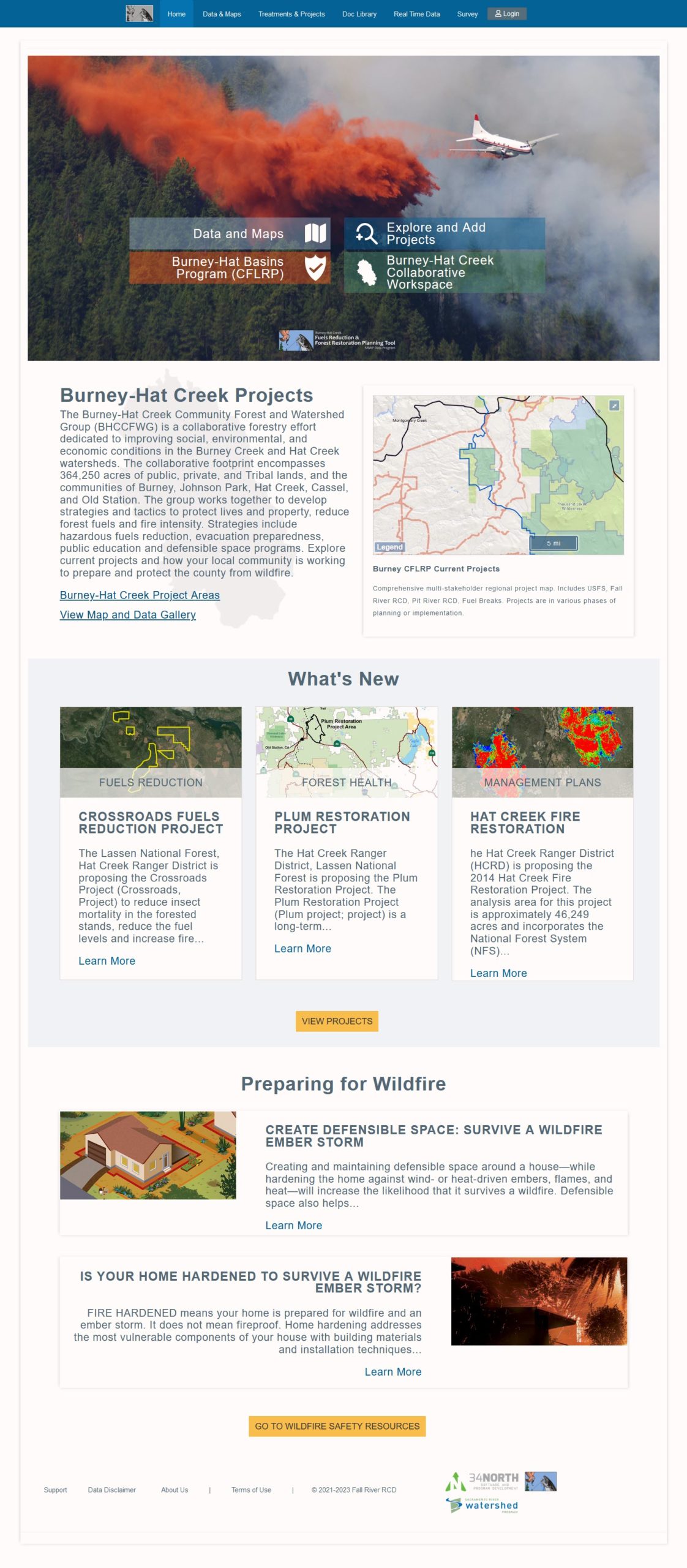 Burney-Hat Creek Collaborative Forest Landscape Restoration Program Home Page